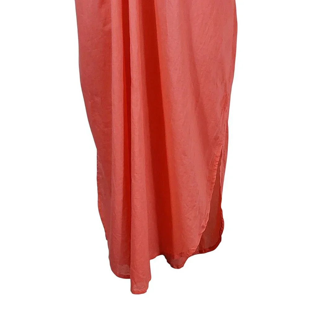 NWT J. Crew Cotton Voile Sheer Sundress Coral Beach/Pool/Vacation/Summer - XL